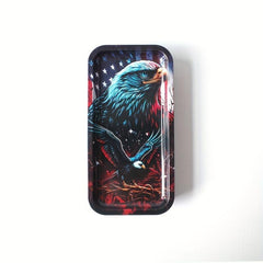 Creative Pattern Storage Box Metal Portable Protective Case Container