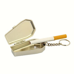 Portable Ashtray Keychain Pocket Ashtray Fancy Gift For Men Women