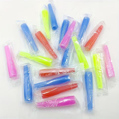 100 Disposable Plastic Mouth Tips Smoking Products Portable Mouthpieces