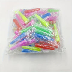 100 Disposable Plastic Mouth Tips Smoking Products Portable Mouthpieces
