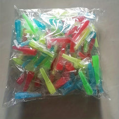 100 Disposable Plastic Mouth Tips Smoking Products Portable Mouthpieces