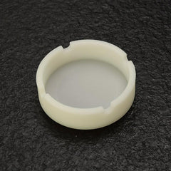 Luminous Silicone Ashtray Round & Fluorescent - Smoking Accessories