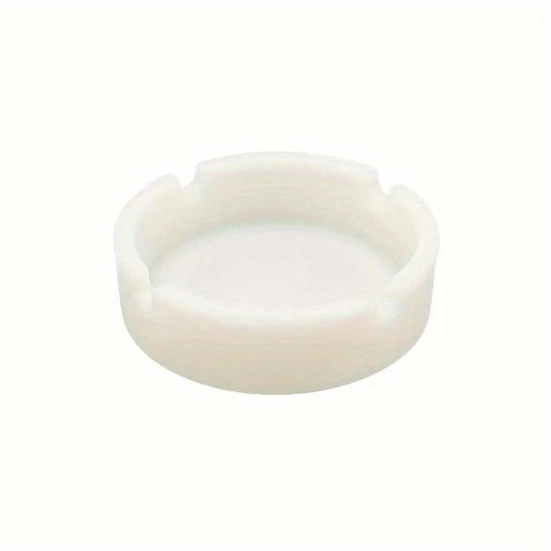 Luminous Silicone Ashtray Round & Fluorescent - Smoking Accessories