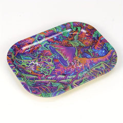 Creative Pattern Rolling Tray Operation Tray Durable Household Multipurpose Tray