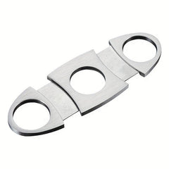 Modern Minimalist Stainless Steel Cigar Cutter