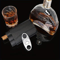 Modern Minimalist Stainless Steel Cigar Cutter