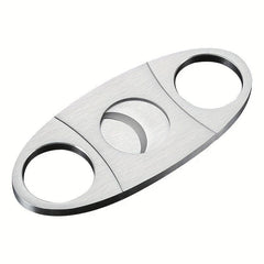 Modern Minimalist Stainless Steel Cigar Cutter