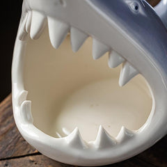 Ceramic Shark Ashtray Decorative Household Gadget