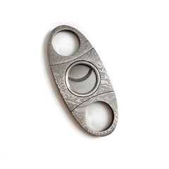 Silvery Stainless Steel Cigar Scissors Double edge Cigar Cutter