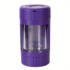 LED Glass Storage Jar Moisturizing Jar Sealed Container Household Gadget