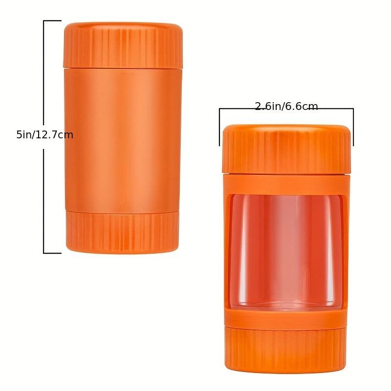 LED Glass Storage Jar Moisturizing Jar Sealed Container Household Gadget