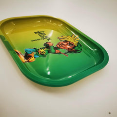 Creative Pattern Rolling Tray | Durable Multipurpose Wake Up Tray | Home Decor