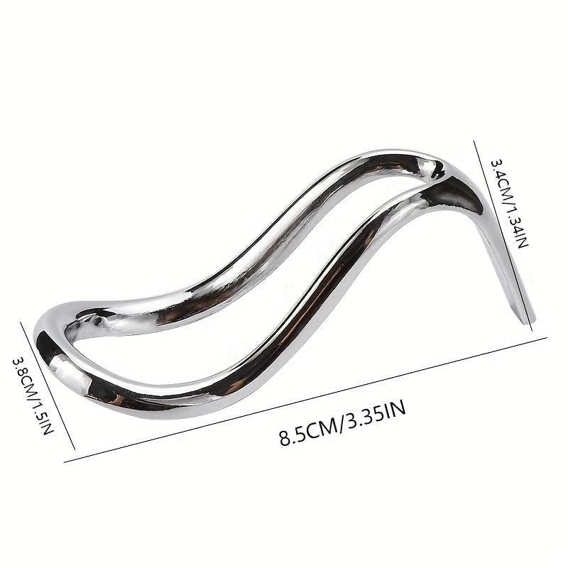 Portable High Heel Shaped Holder Metal Storage Rack Home Decor