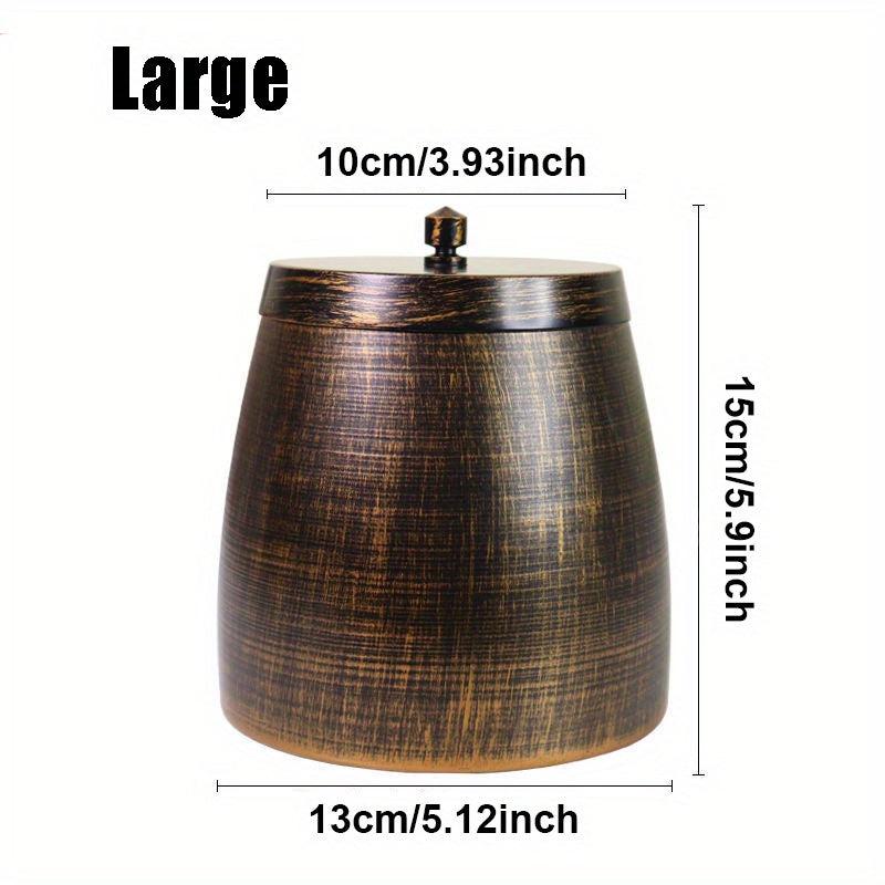 1pc Windproof Ashtray With Lid Decorative Ashtray for Home Hotel Bar Office