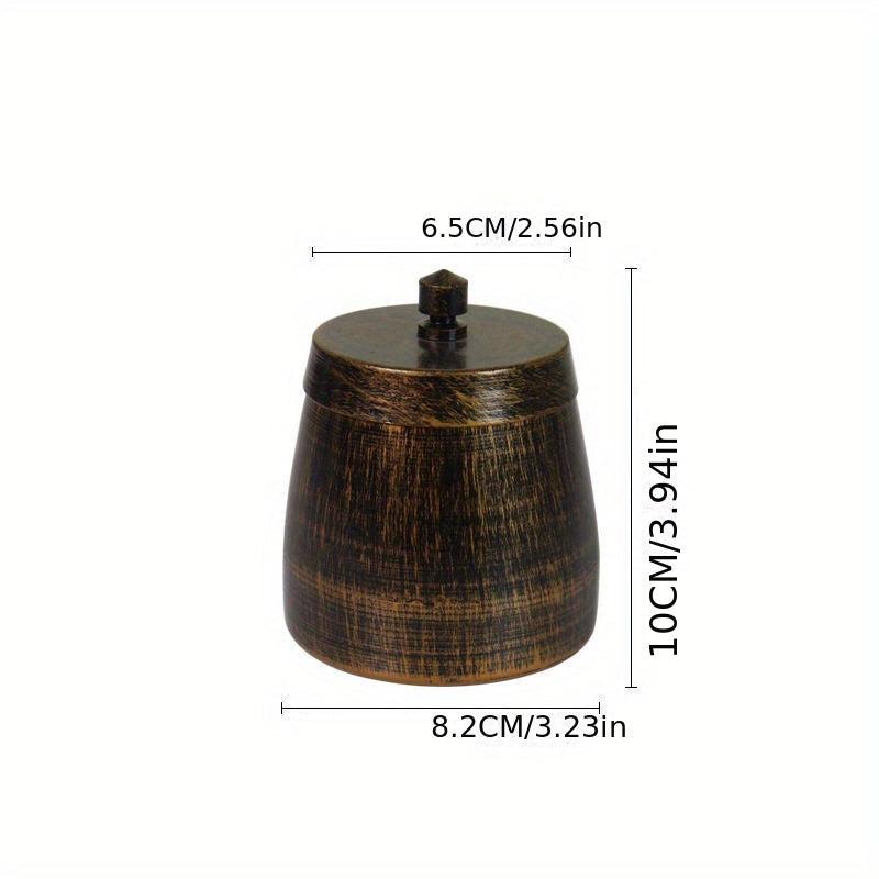 1pc Windproof Ashtray With Lid Decorative Ashtray for Home Hotel Bar Office