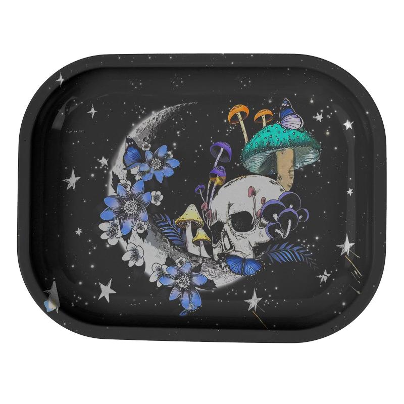 Creative Pattern Rolling Tray Durable Multipurpose Wake Up Tray Fruit Plate