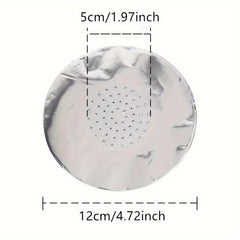 50Pcs Pack Perforated Aluminium Foil For Smoking Household Gadget