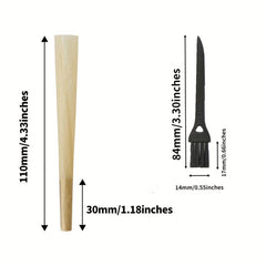 Small Bamboo Rolling Tray Mini Wooden Rolling Trays Cigarette Tray