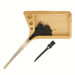 Small Bamboo Rolling Tray Mini Wooden Rolling Trays Cigarette Tray