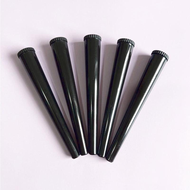 5pcs Plastic Storage Tube Sealed Moisture Smell Proof Pre-rolled Cone Storage