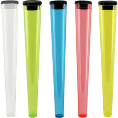 5pcs Plastic Storage Tube Sealed Moisture Smell Proof Pre-rolled Cone Storage