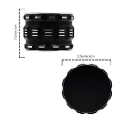 Diamond Shaped 4-Layer Large Grinder 2.5 Inches