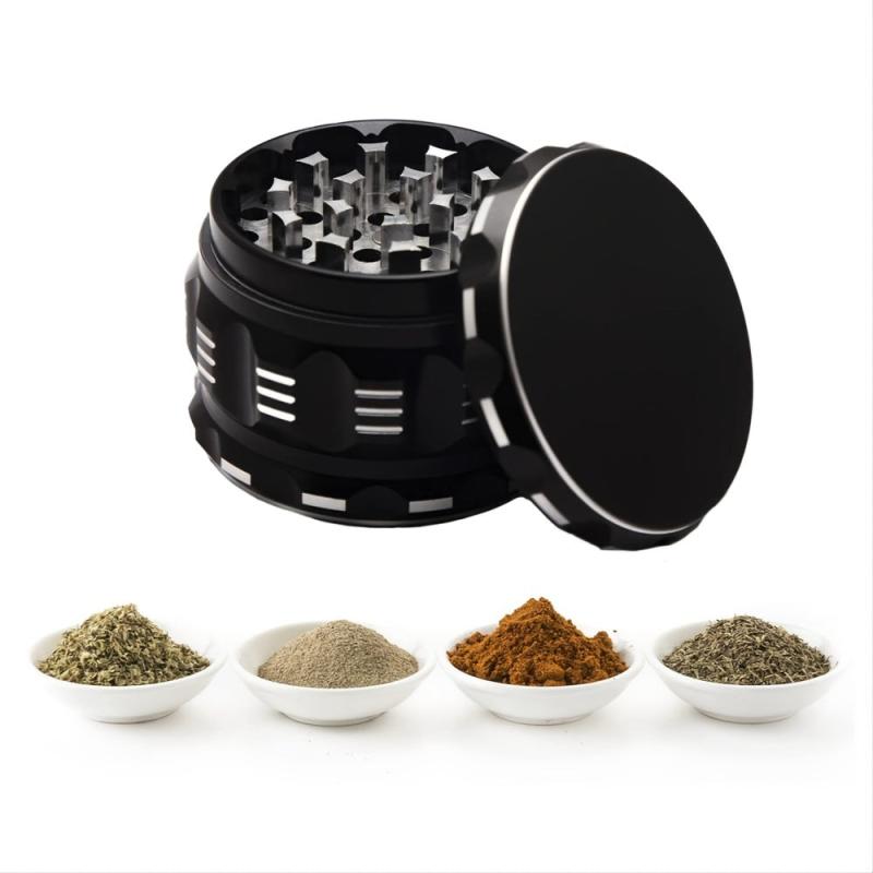 Diamond Shaped 4-Layer Large Grinder 2.5 Inches