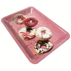 Creative Pattern Metal Rolling Tray Wake Up Tray