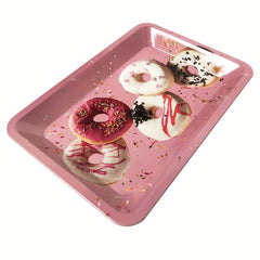 Creative Pattern Metal Rolling Tray Wake Up Tray