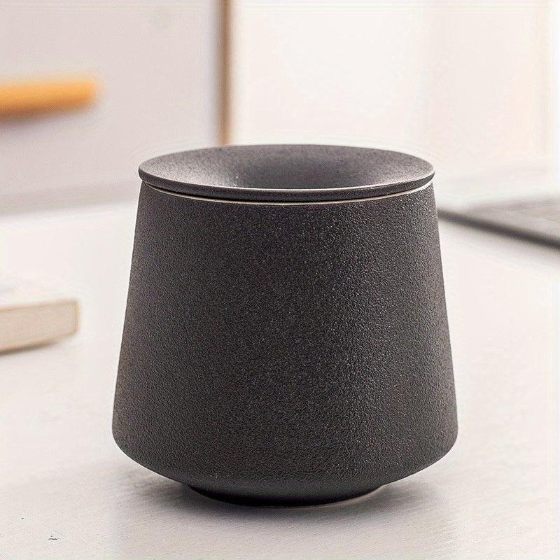 Ceramic Windproof Ashtray Home Office Reception Anti-ash Cover