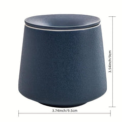 Ceramic Windproof Ashtray Home Office Reception Anti-ash Cover