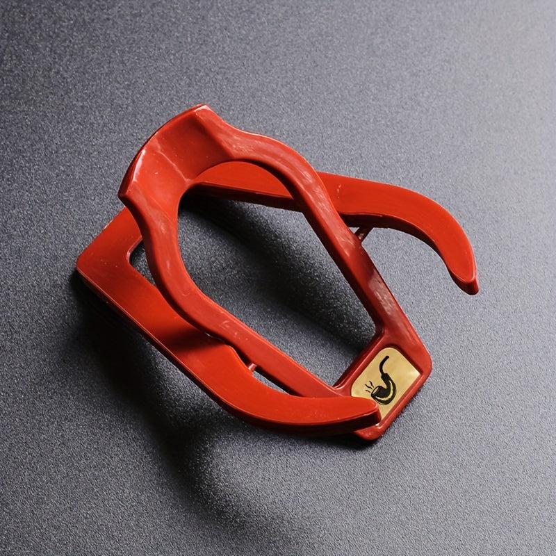 Portable Plastic Folding Pipe Holder for Smoking Accessories
