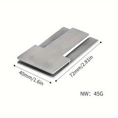 1pc Metal Foldable Holder Rack Portable Display Rack Home Display Storage Holder