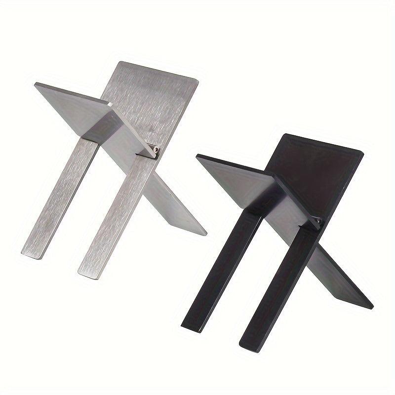 1pc Metal Foldable Holder Rack Portable Display Rack Home Display Storage Holder
