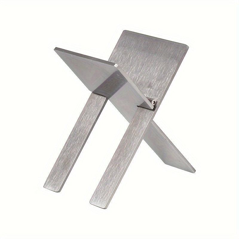 1pc Metal Foldable Holder Rack Portable Display Rack Home Display Storage Holder