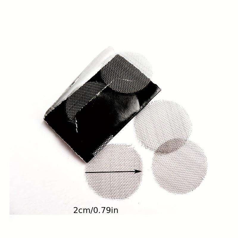 500pcs Metal Filter Net Mini Round Mesh Household Gadget