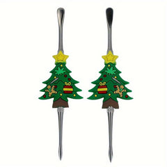 3pcs Christmas Double headed Sculpting Clay Tools Metal Spoon Carving Tool