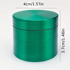 4 Layer Zinc Alloy Grinder Metal Spice Crusher Kitchen Supplies