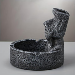 Easter Island Stone Statue Ashtray Home Decor Fancy Gift