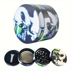 Creative Alien Pattern Grinder Metal Spice Crusher Kitchen Supplies