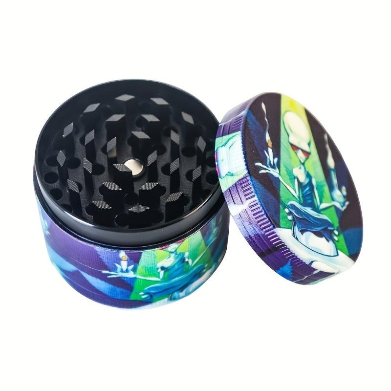 Creative Alien Pattern Grinder Metal Spice Crusher Kitchen Supplies