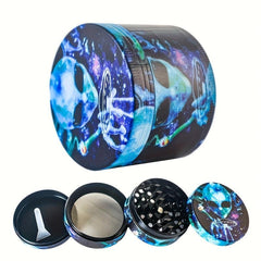 Creative Alien Pattern Grinder Metal Spice Crusher Kitchen Supplies