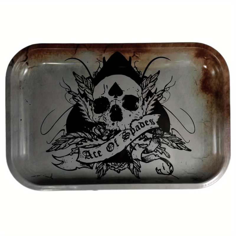 Creative Pattern Rolling Tray Wake Up Tray Fruit Plate Home Decor