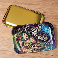Creative Pattern Rolling Tray Wake Up Tray Fruit Plate Home Decor