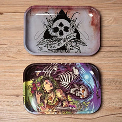 Creative Pattern Rolling Tray Wake Up Tray Fruit Plate Home Decor