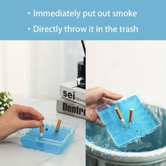 Disposable Ashtray 30pcs Portable Mini Trash Can for Party and Home Use