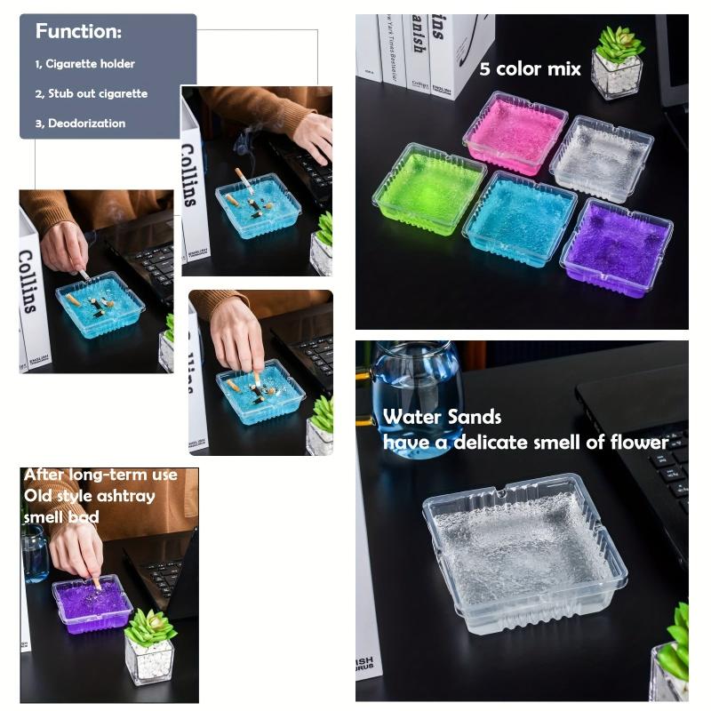 Disposable Ashtray 30pcs Portable Mini Trash Can for Party and Home Use