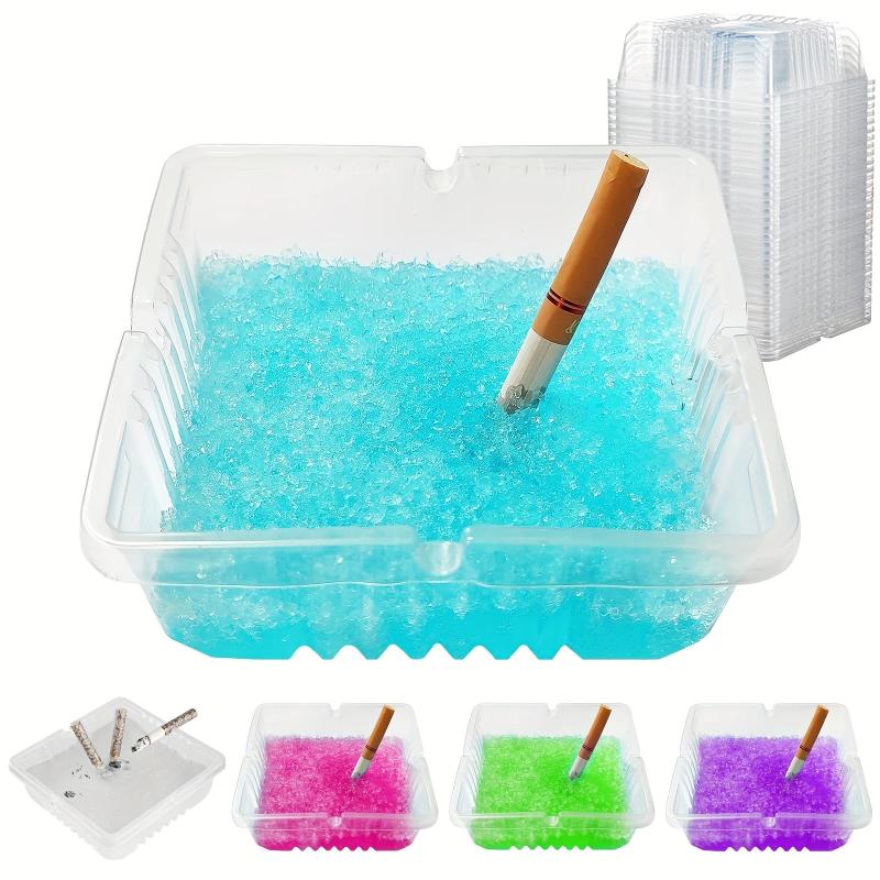 Disposable Ashtray 30pcs Portable Mini Trash Can for Party and Home Use