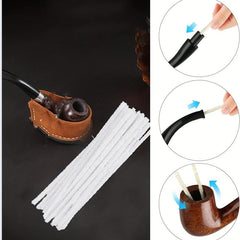 50 Hard Bristle Pipe Cleaners 1pc Cleaning Tool Complete Smoking Pipe Tools