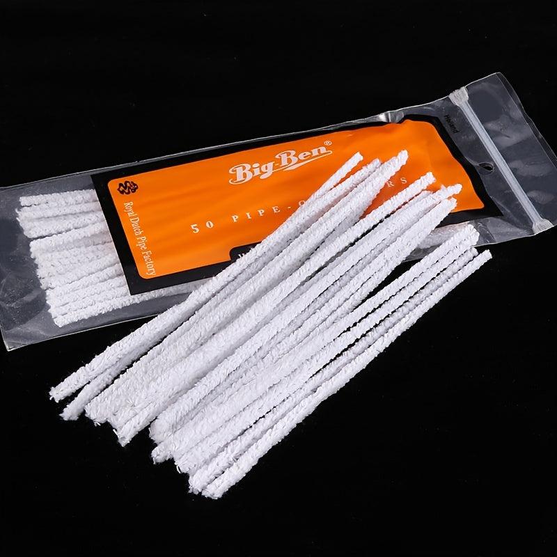 50pcs Cigarette Cleaning Pipes 100 Cleaning Rod Tool 15 Cleaning Rod